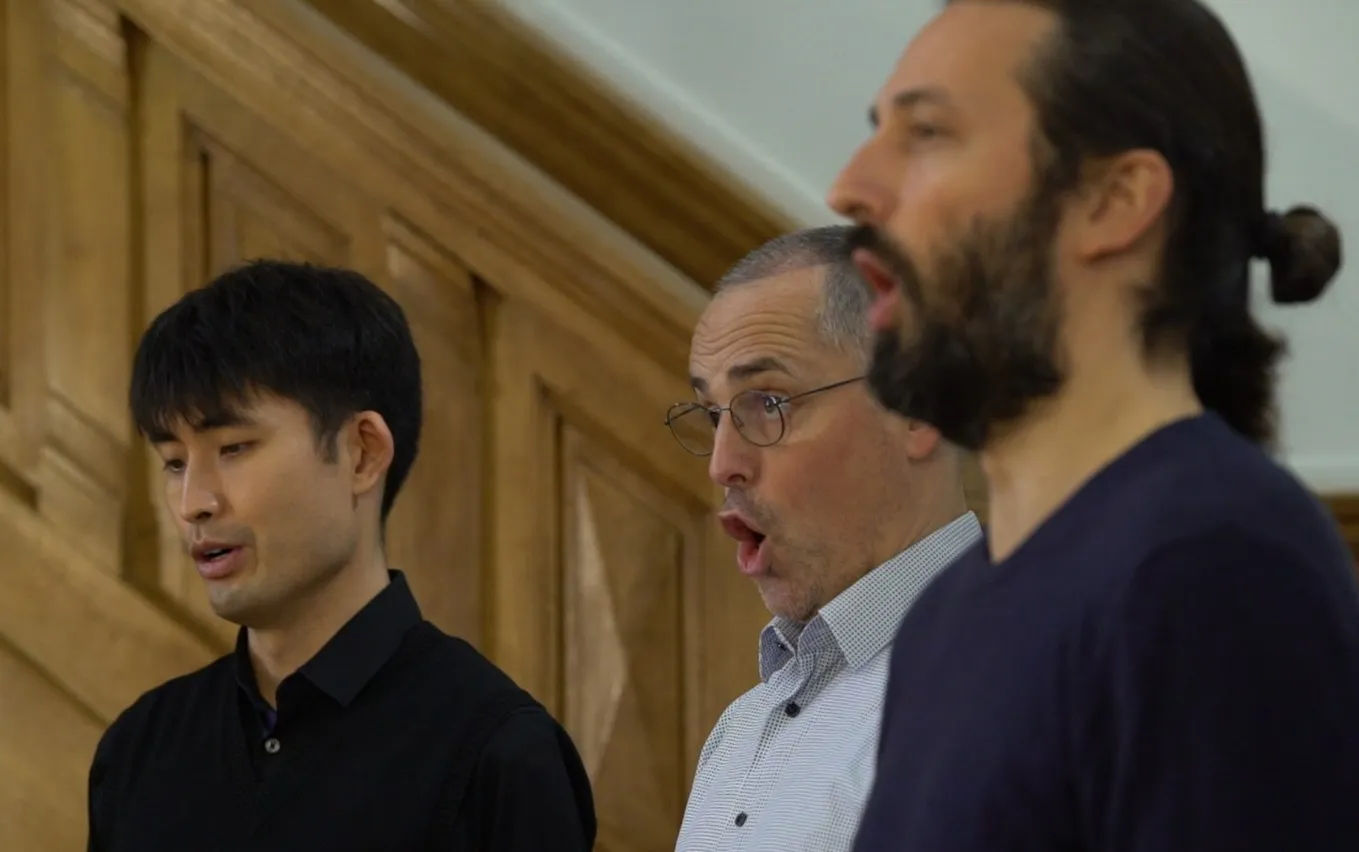 Séance d’enregistrement de Saint-Saëns au Temple de Plaisance