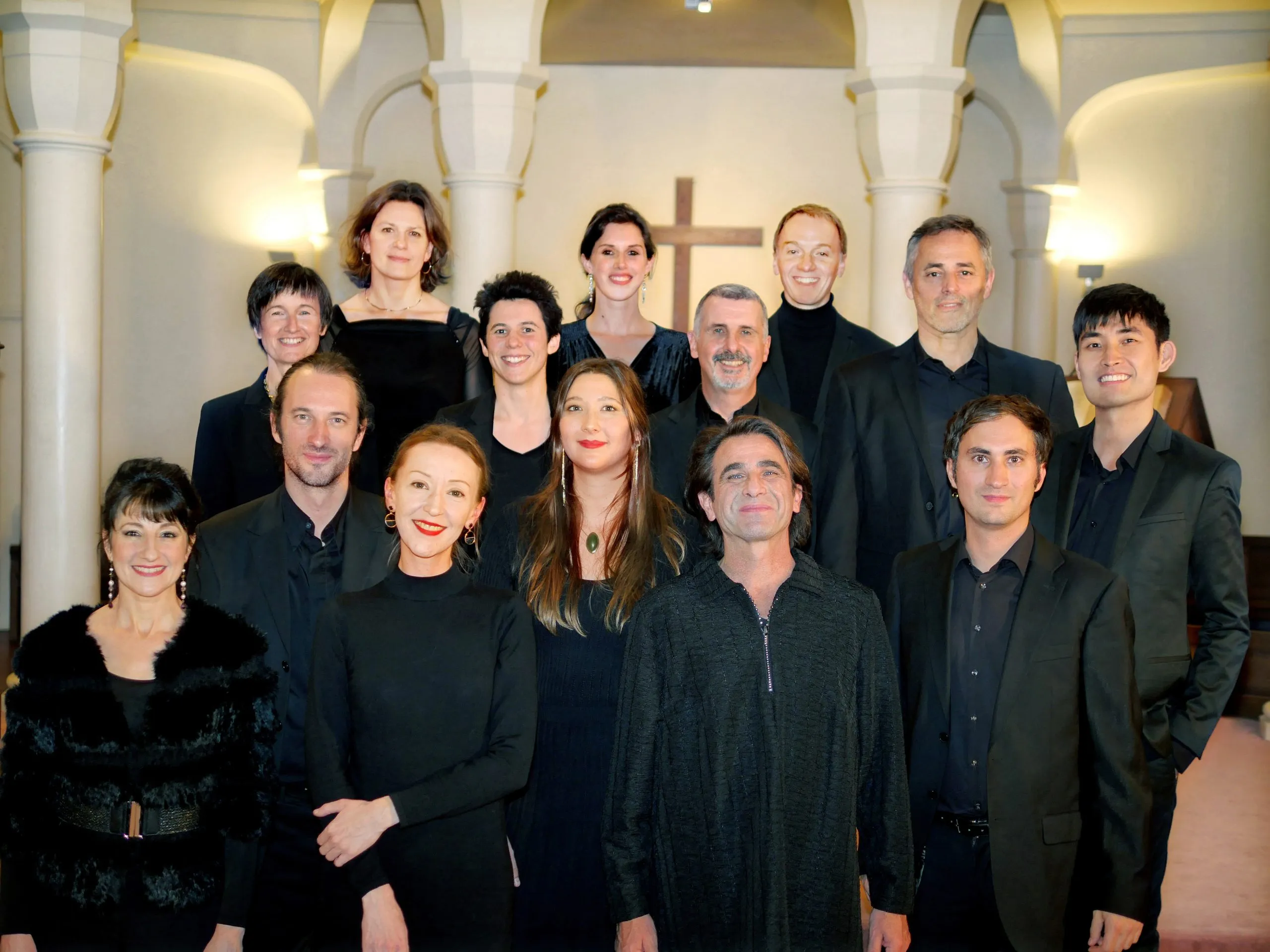 Portrait de groupe de l’Ensemble vocal Les Sources