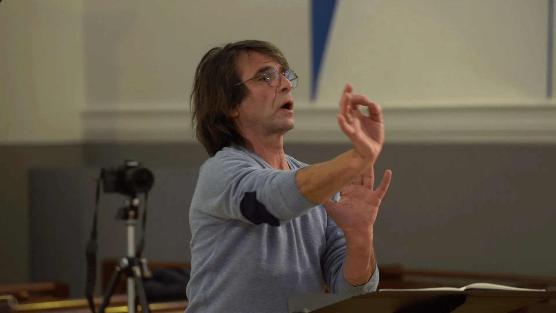 Séance d’enregistrement de Saint-Saëns au Temple de Plaisance