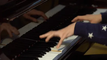Alexandra Matvievskaya au piano